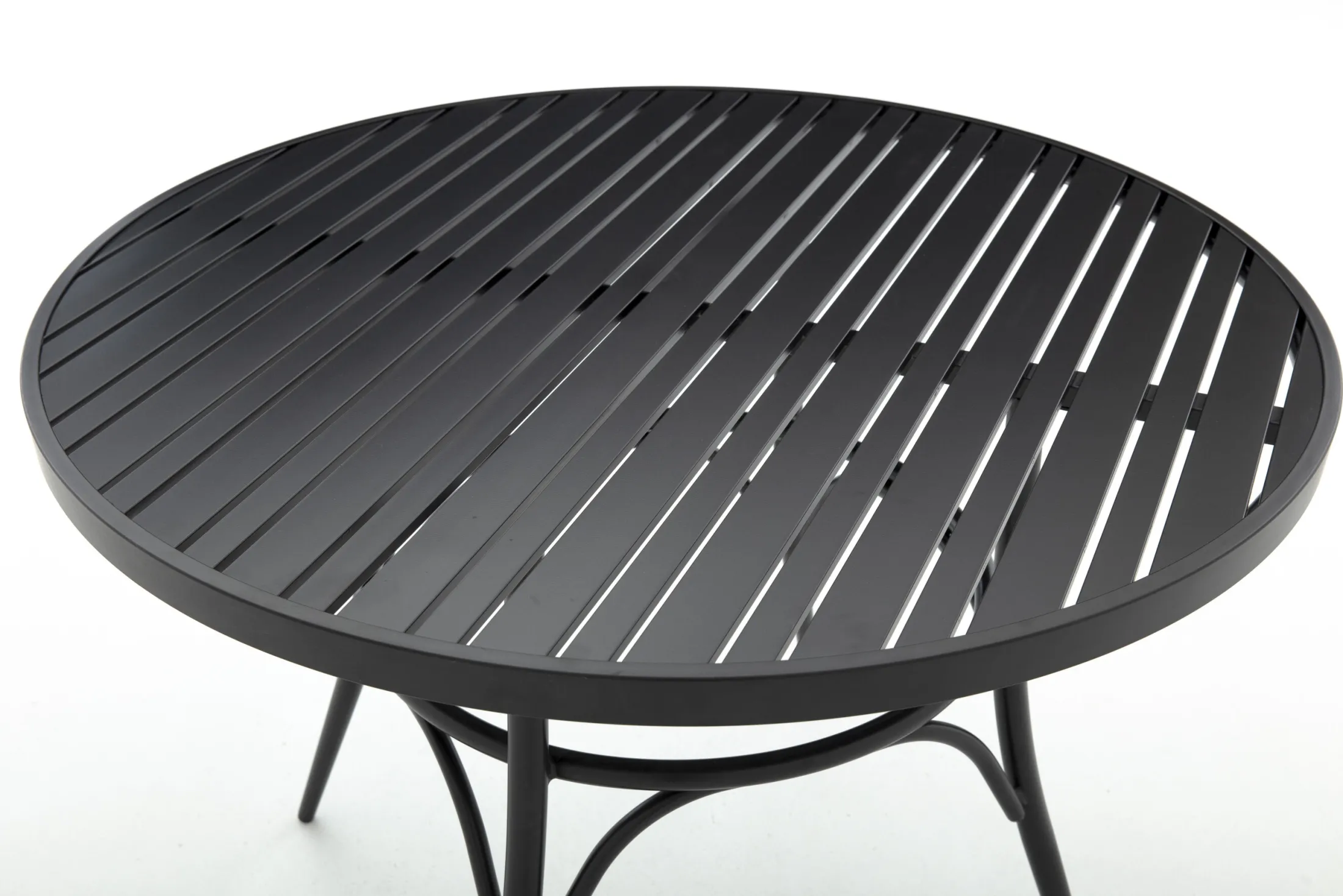 Online Flamant Marian, Tuintafel, O110, Zwart