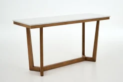 Best Flamant Marnix, Consoletafel, Eiken En Steen