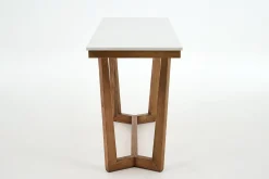 Best Flamant Marnix, Consoletafel, Eiken En Steen