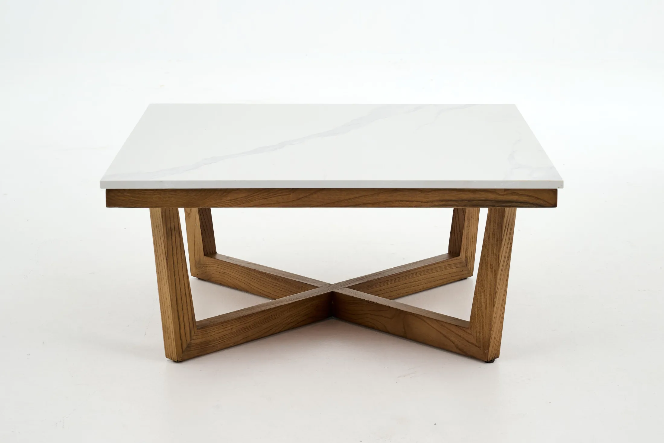 Online Flamant Marnix, Salontafel, Eiken En Steen, 90X90
