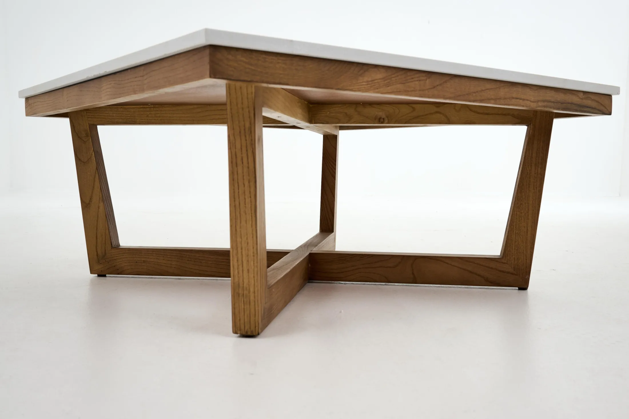 Online Flamant Marnix, Salontafel, Eiken En Steen, 90X90