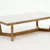 Flamant Marnix, Salontafel, Eiken En Steen, 140X70