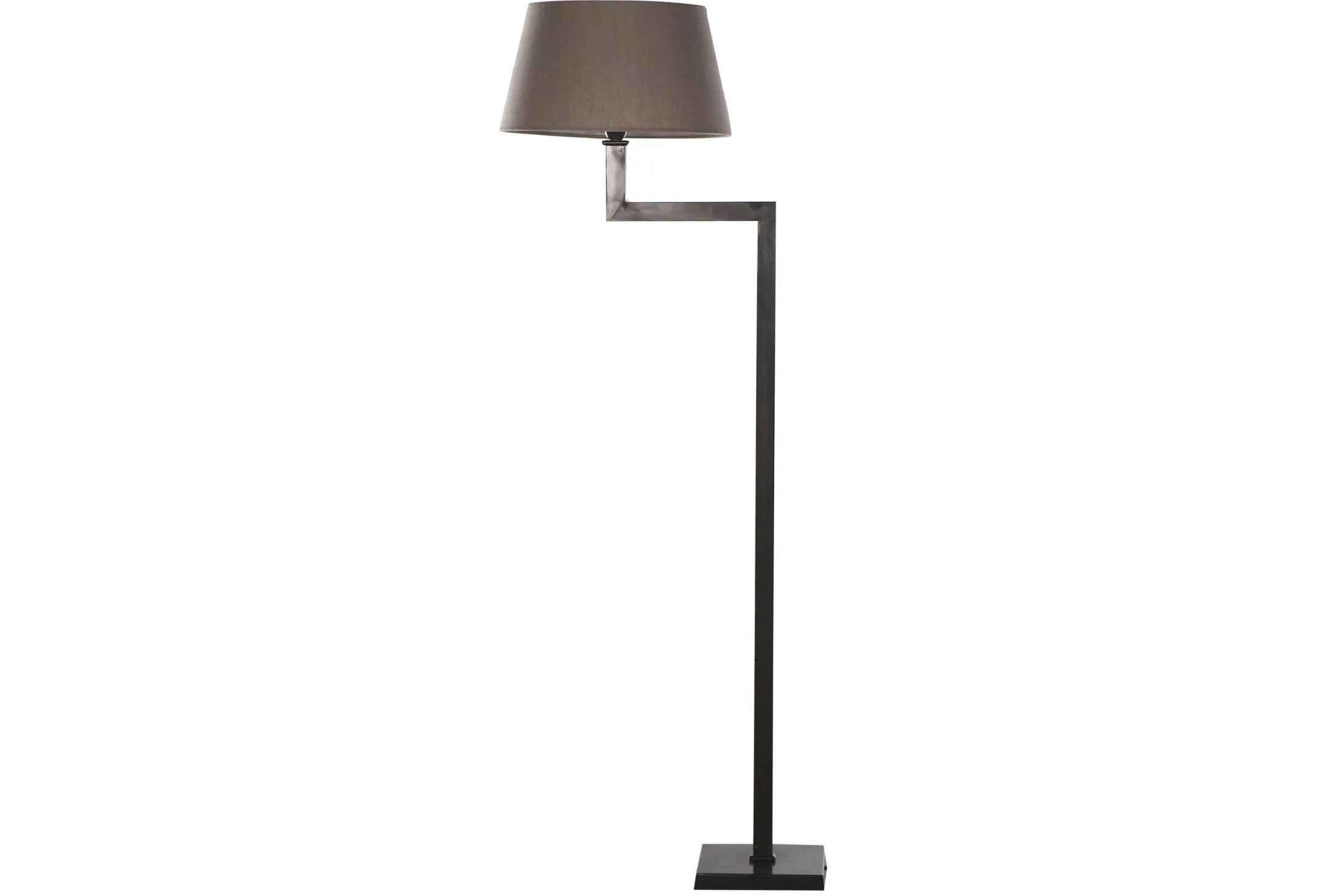 Outlet Flamant Martha, Staande Lamp, Bruin/Zwart, Messing