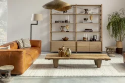 Outlet Flamant Martha, Staande Lamp, Bruin/Zwart, Messing