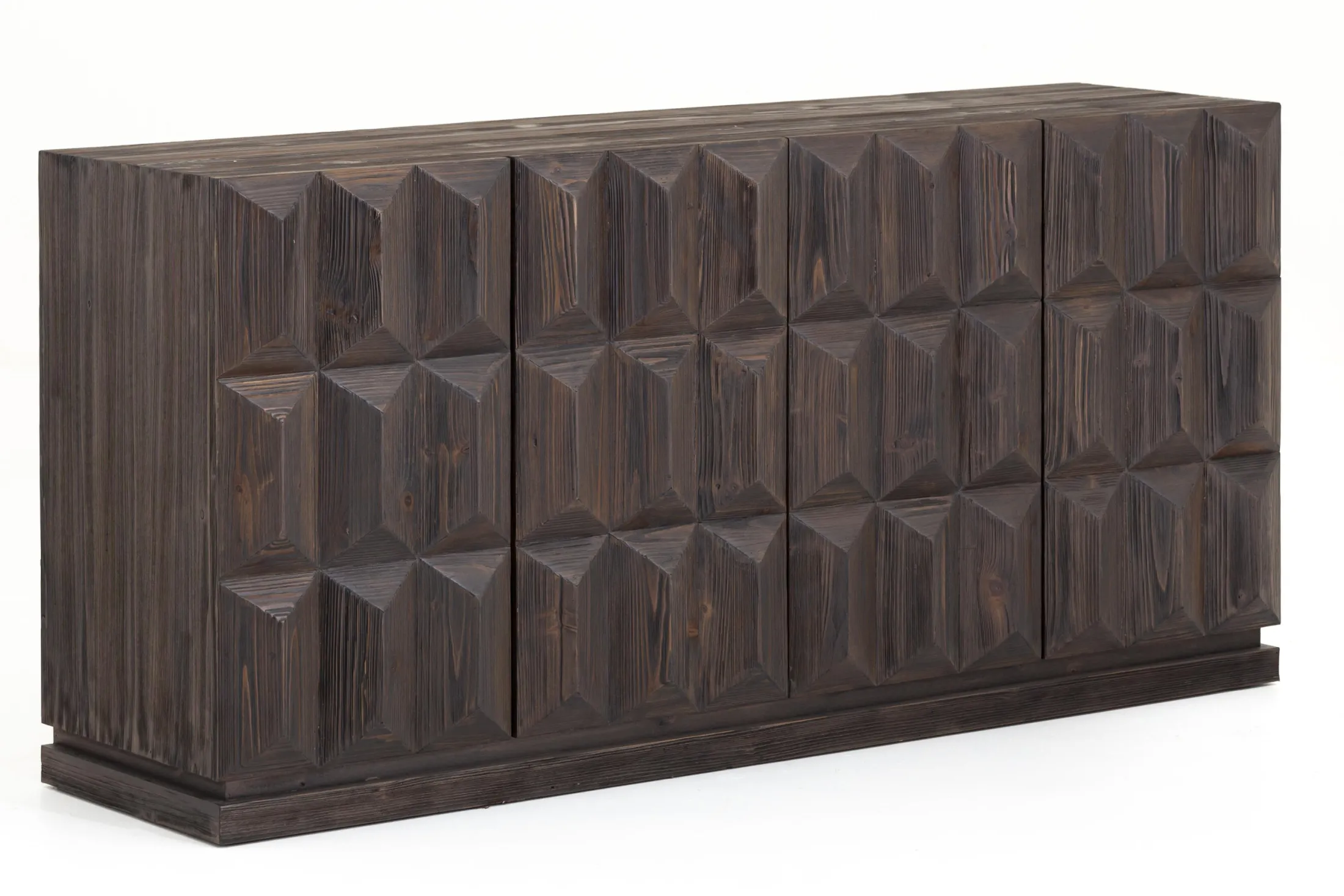 Hot Flamant Matthews, Dressoir, 4 Deuren, Bruin