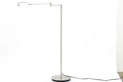 Outlet Flamant Mezzo, Vloerlamp, Chroom, Uitschuifbaar