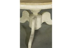 Clearance Flamant Milan, Eettafel, Rond, Gerecycled Hout, 140 Cm, Model 1