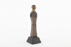 Sale Flamant Mimi, Standbeeld, Hout