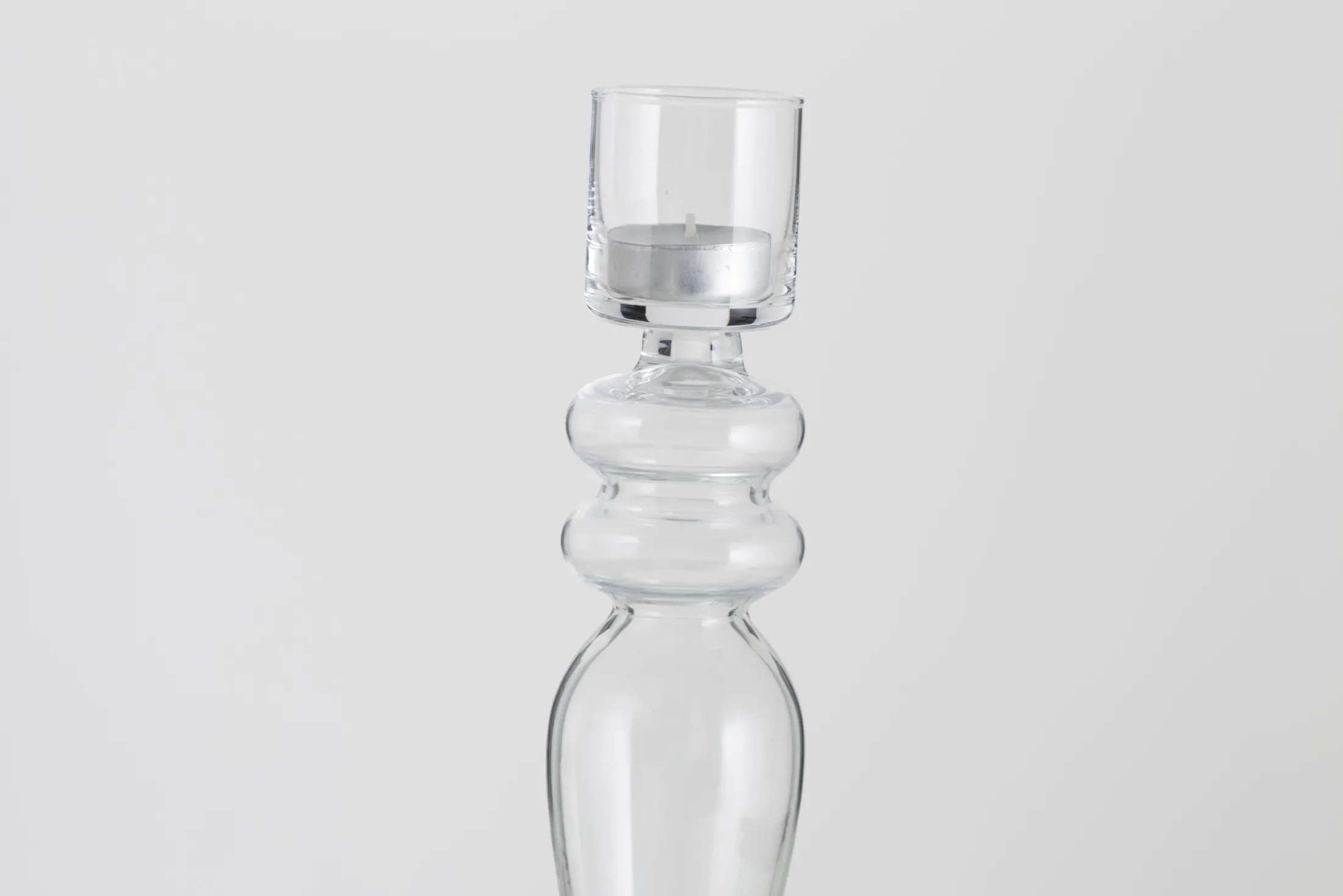 Hot Flamant Mira, Kandelaar, Glas