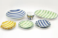 Best Flamant Nanna, Serveerschaal, Blauw, Rond