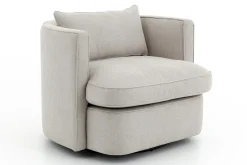 Hot Flamant Nelia, Fauteuil, Naturel, Draaibaar