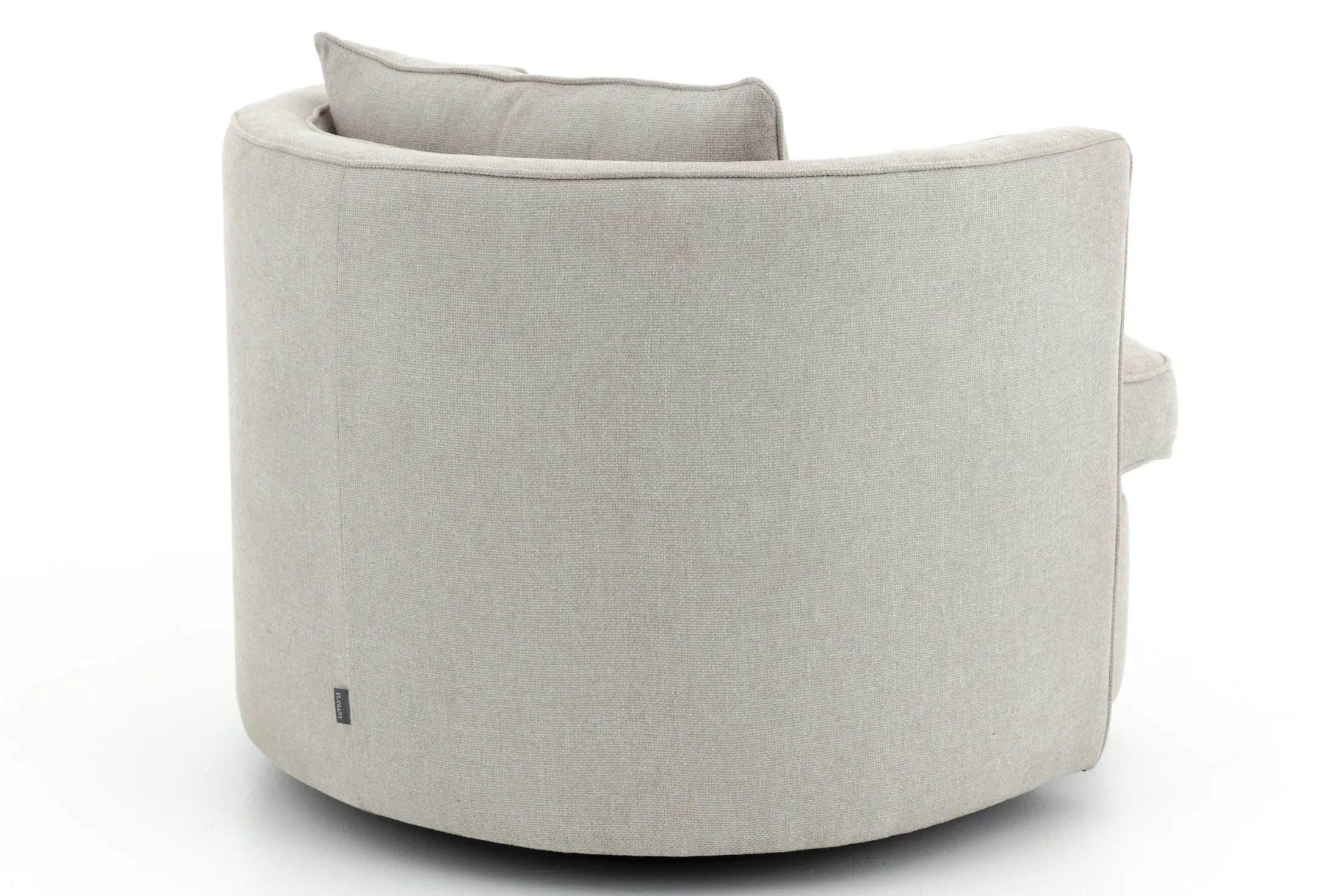 Hot Flamant Nelia, Fauteuil, Naturel, Draaibaar