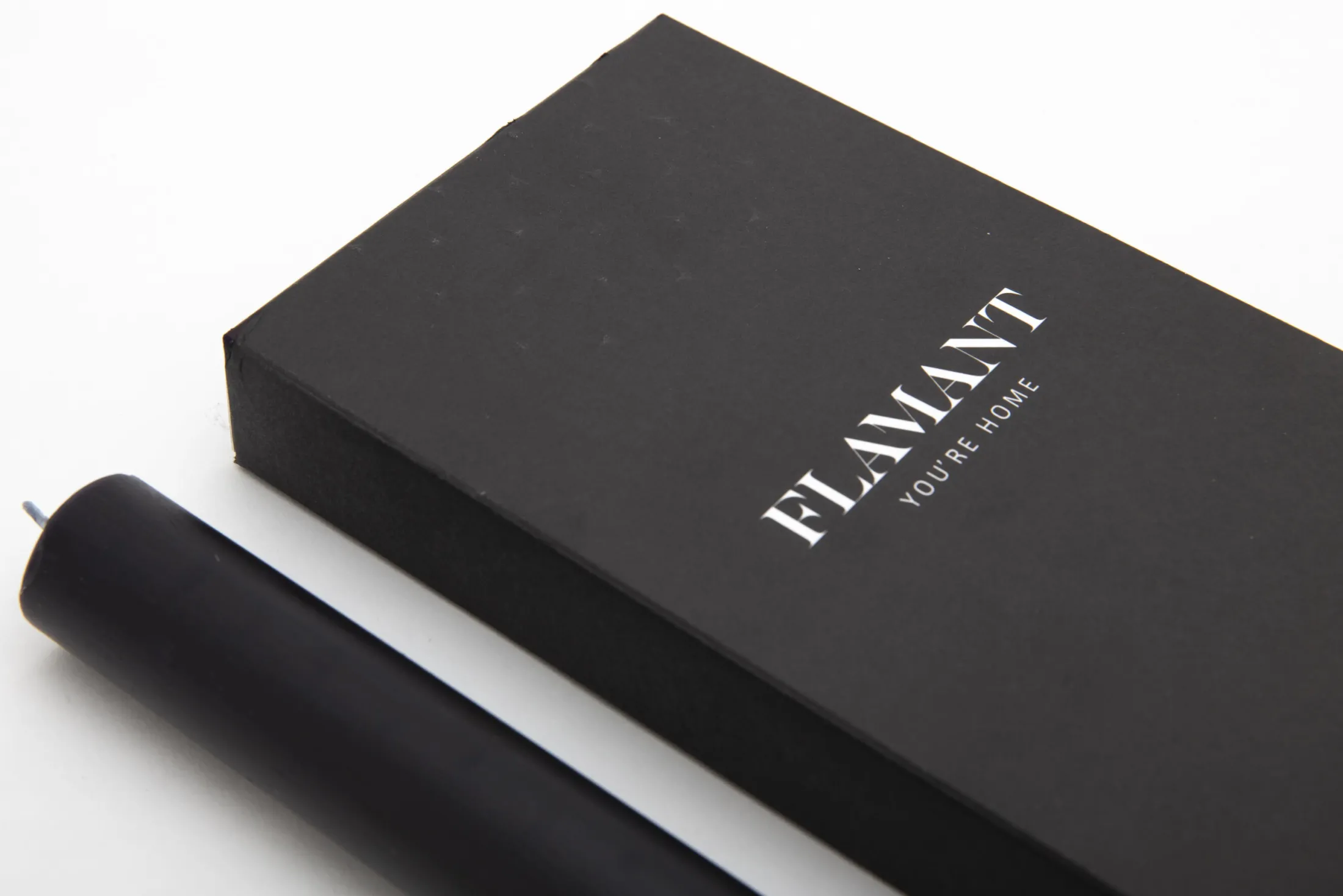 Outlet Flamant Nell, Tafelkaars, Kleur Zwart, Set Van 4