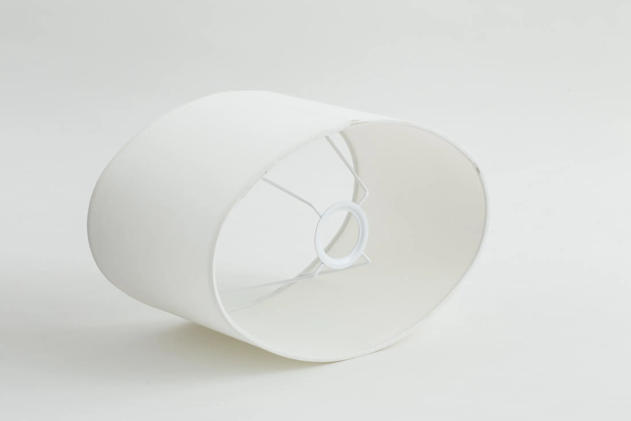 Outlet Flamant Ovaal, Lampenkap, Wit, Ovaal, 30 Cm