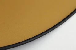 Clearance Flamant Ovaal, Lampenkap, Zwart En Goud, Ovaal, 30 Cm