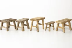 Online Flamant Paton, Kruk, Gerecycled Hout