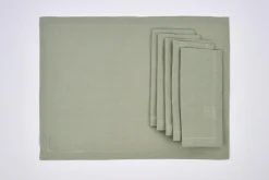 Hot Flamant Phills, Placemat, Ijsberggroen, Set Van 6