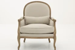 Clearance Flamant Ranomi, Fauteuil, Natuurlijk Linnen
