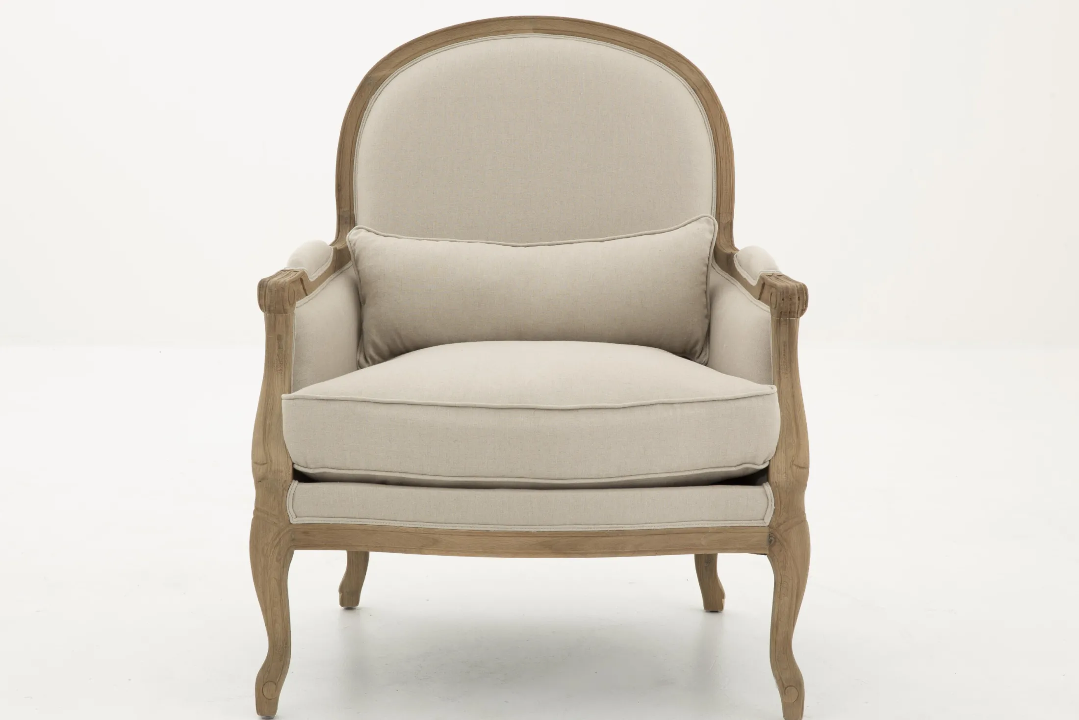 Clearance Flamant Ranomi, Fauteuil, Natuurlijk Linnen