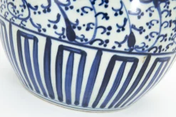 Online Flamant Redding, Potiche, Blauw/Wit