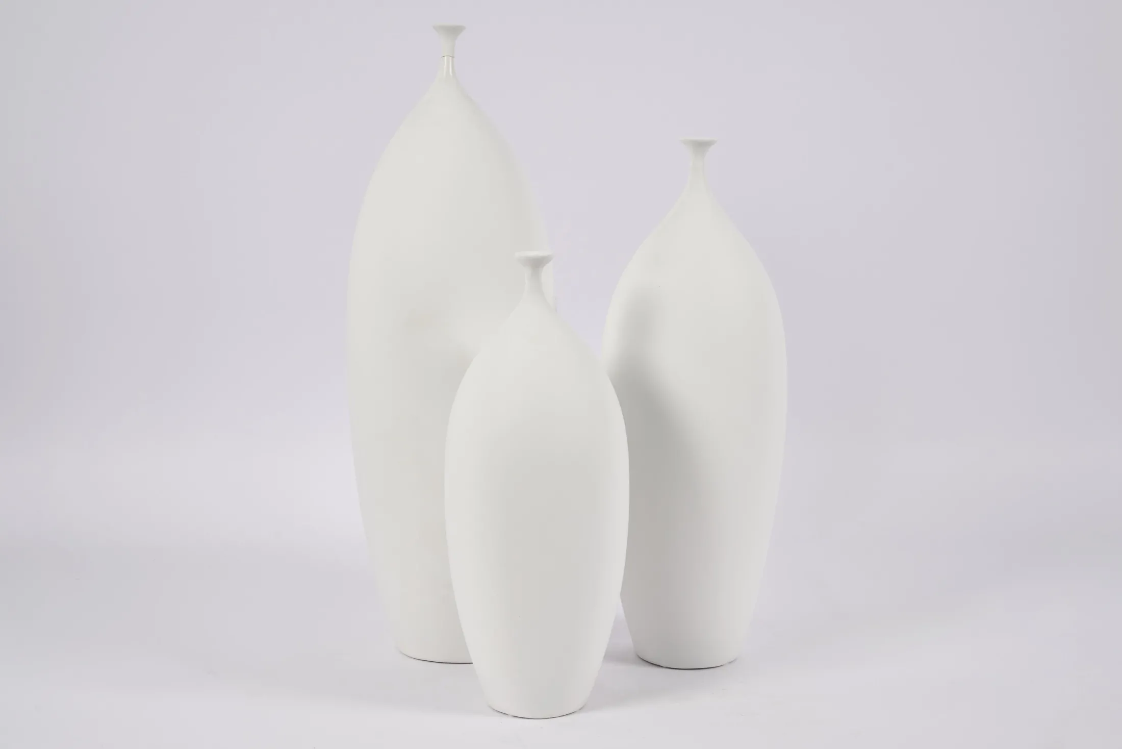 Clearance Flamant Regina, Vaas, Keramiek, Wit, Model 2
