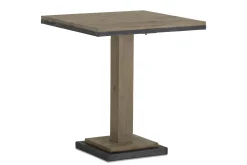 Sale Flamant Renders, Bistrotafel, Verweerd Eiken En Ijzer, 80 Cm