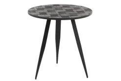 New Flamant Robyn, Bistrotafel, Teruggewonnen Teak, Rond, 75 Cm