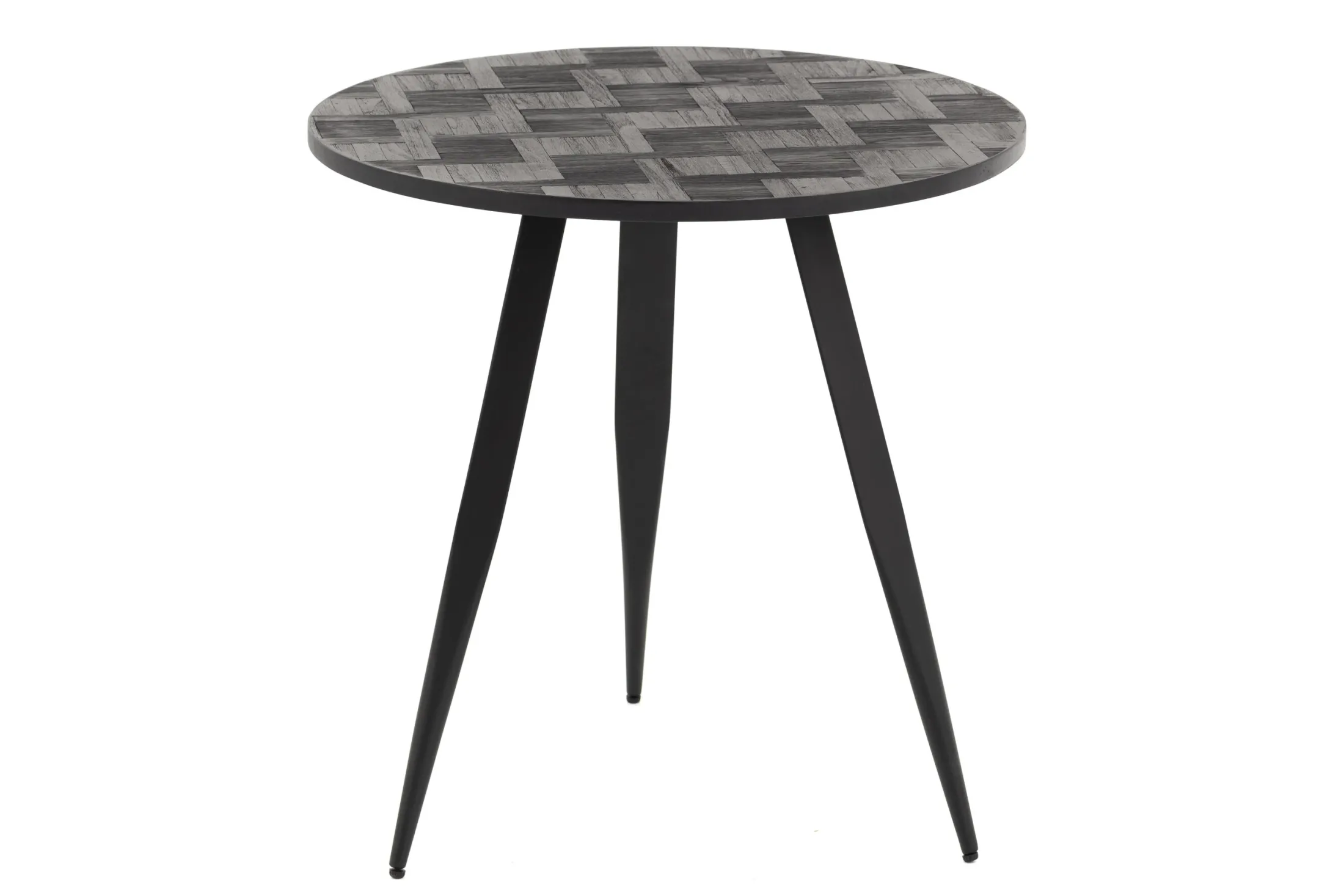 New Flamant Robyn, Bistrotafel, Teruggewonnen Teak, Rond, 75 Cm