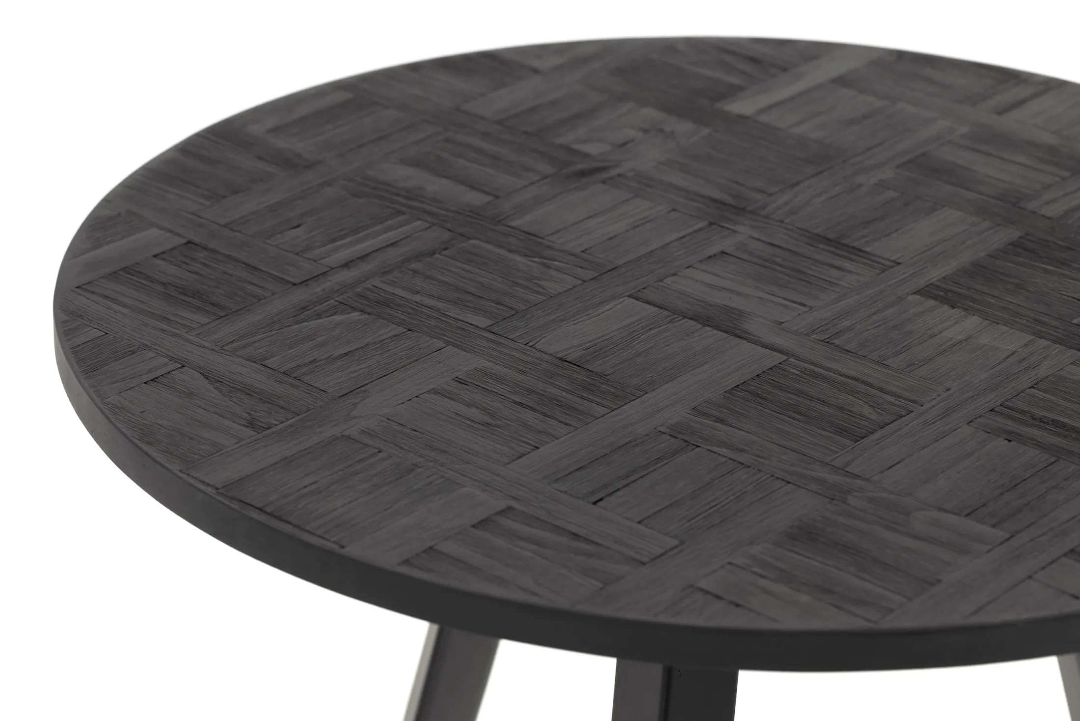 New Flamant Robyn, Bistrotafel, Teruggewonnen Teak, Rond, 75 Cm