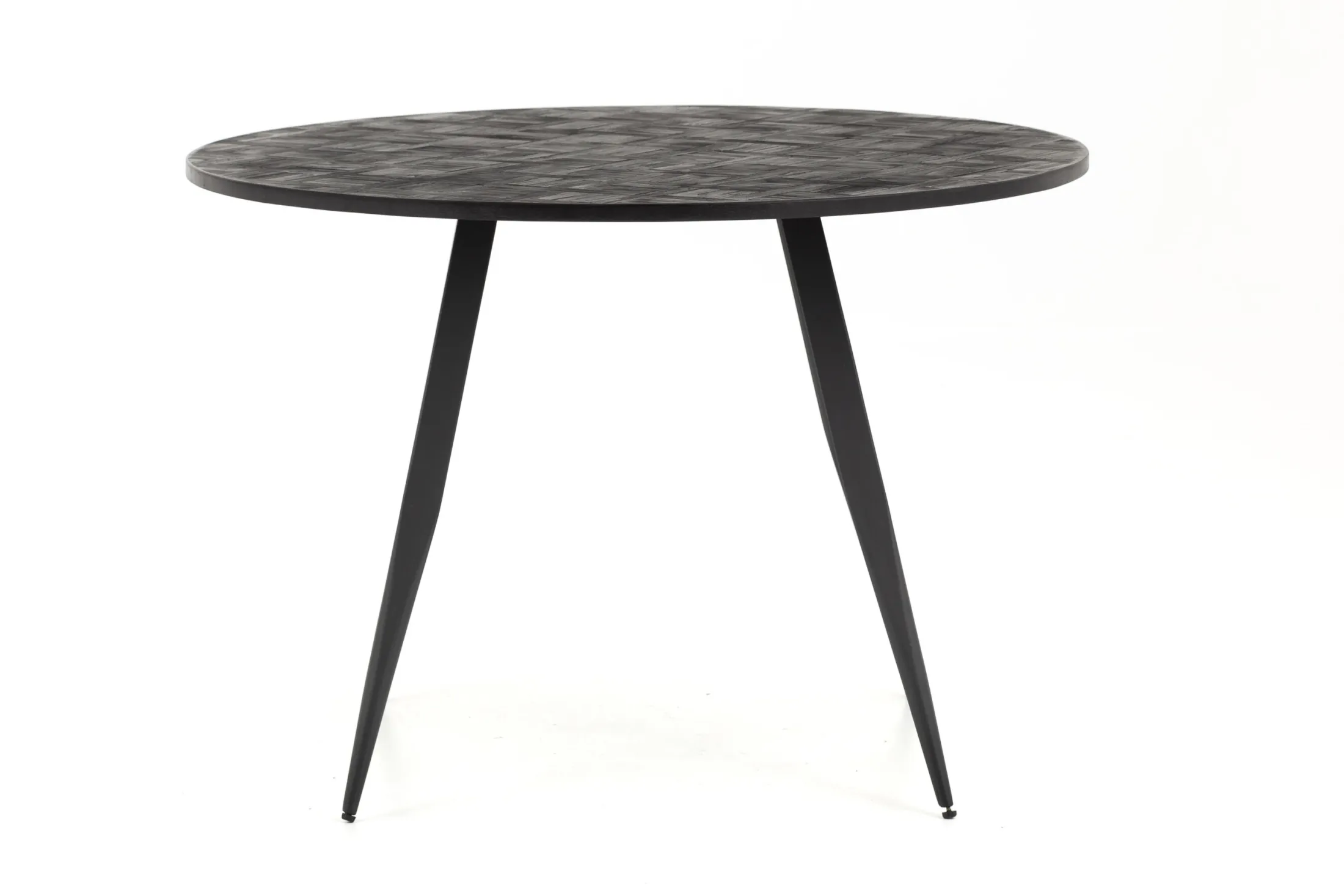 Discount Flamant Robyn, Eettafel, Teruggewonnen Teak, Rond, 110 Cm