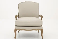 Hot Flamant Sally, Fauteuil, Natuurlijk Linnen