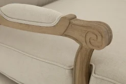 Hot Flamant Sally, Fauteuil, Natuurlijk Linnen