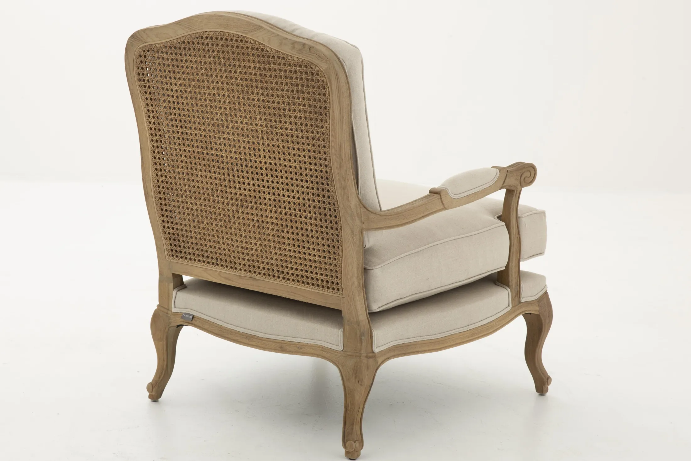 Hot Flamant Sally, Fauteuil, Natuurlijk Linnen