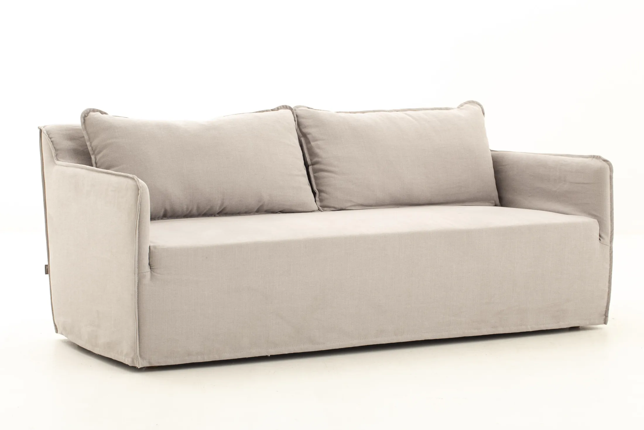 Outlet Flamant Sandrine, Bank, 180 Cm, 2 Kussens