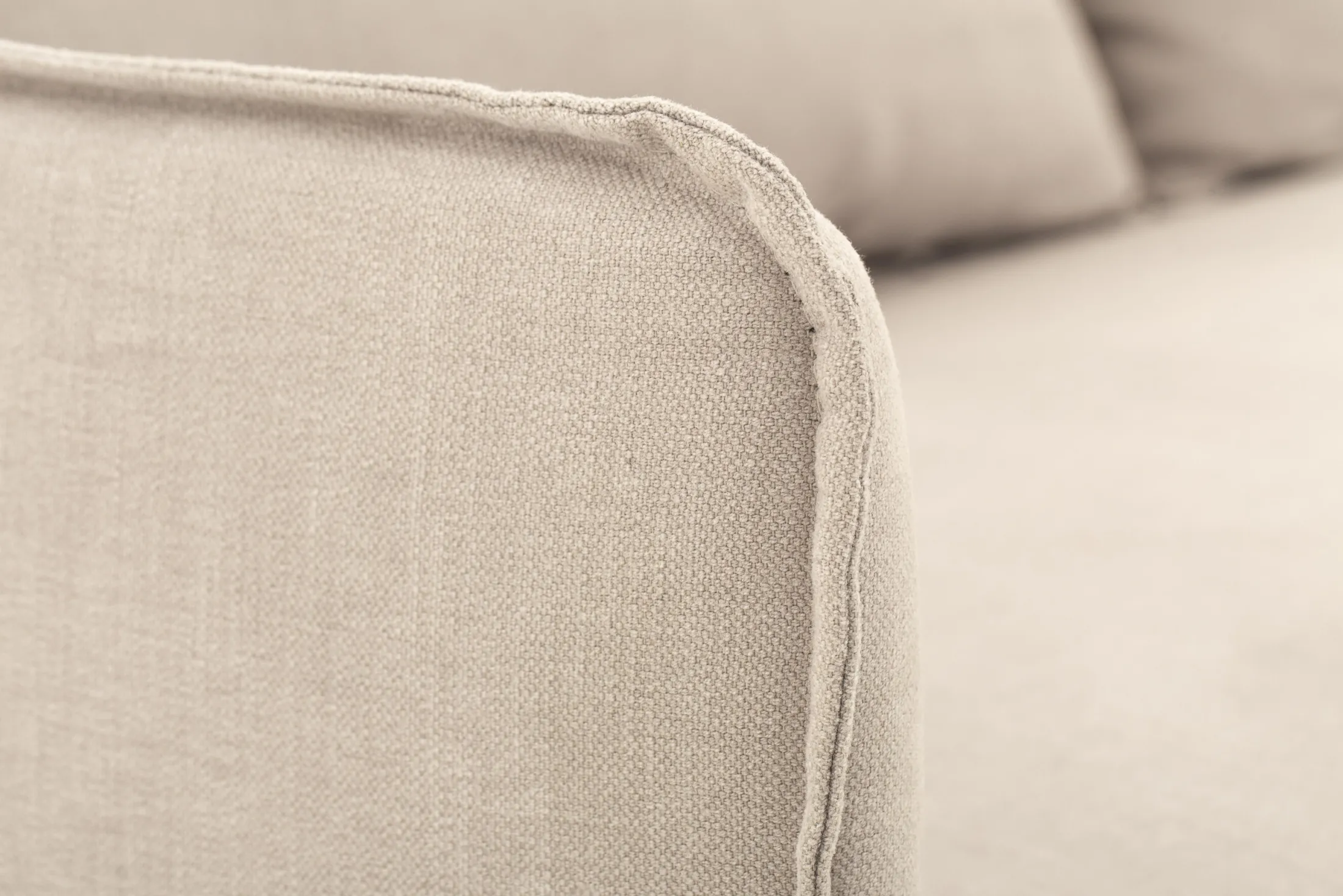 Outlet Flamant Sandrine, Bank, 180 Cm, 2 Kussens