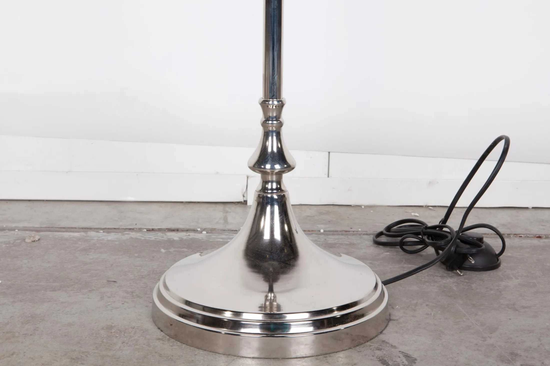Flamant Sorah, Staande Lamp, Messing En Nikkel