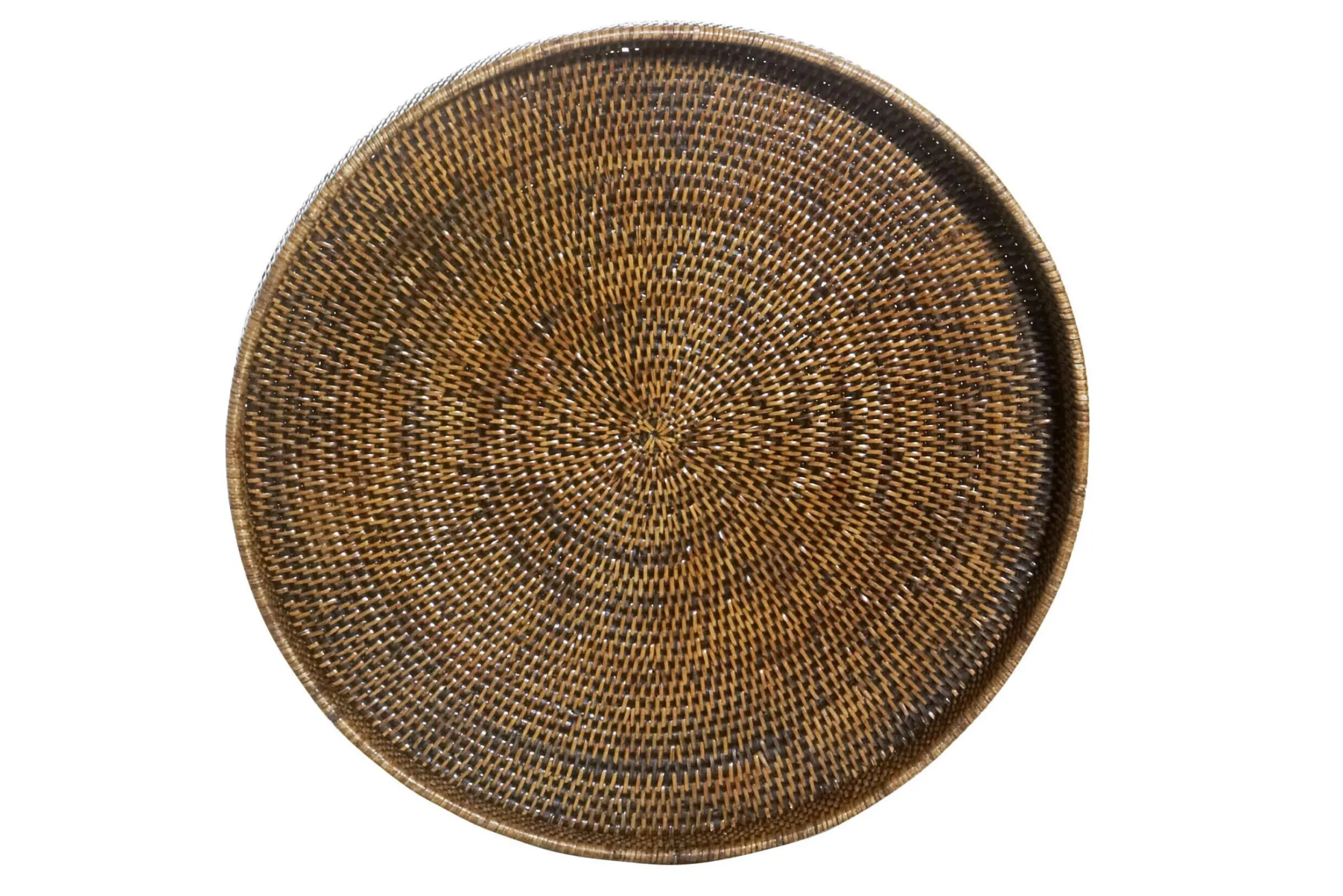 Clearance Flamant Togo, Dienblad, Rond, Riet, 48Cm