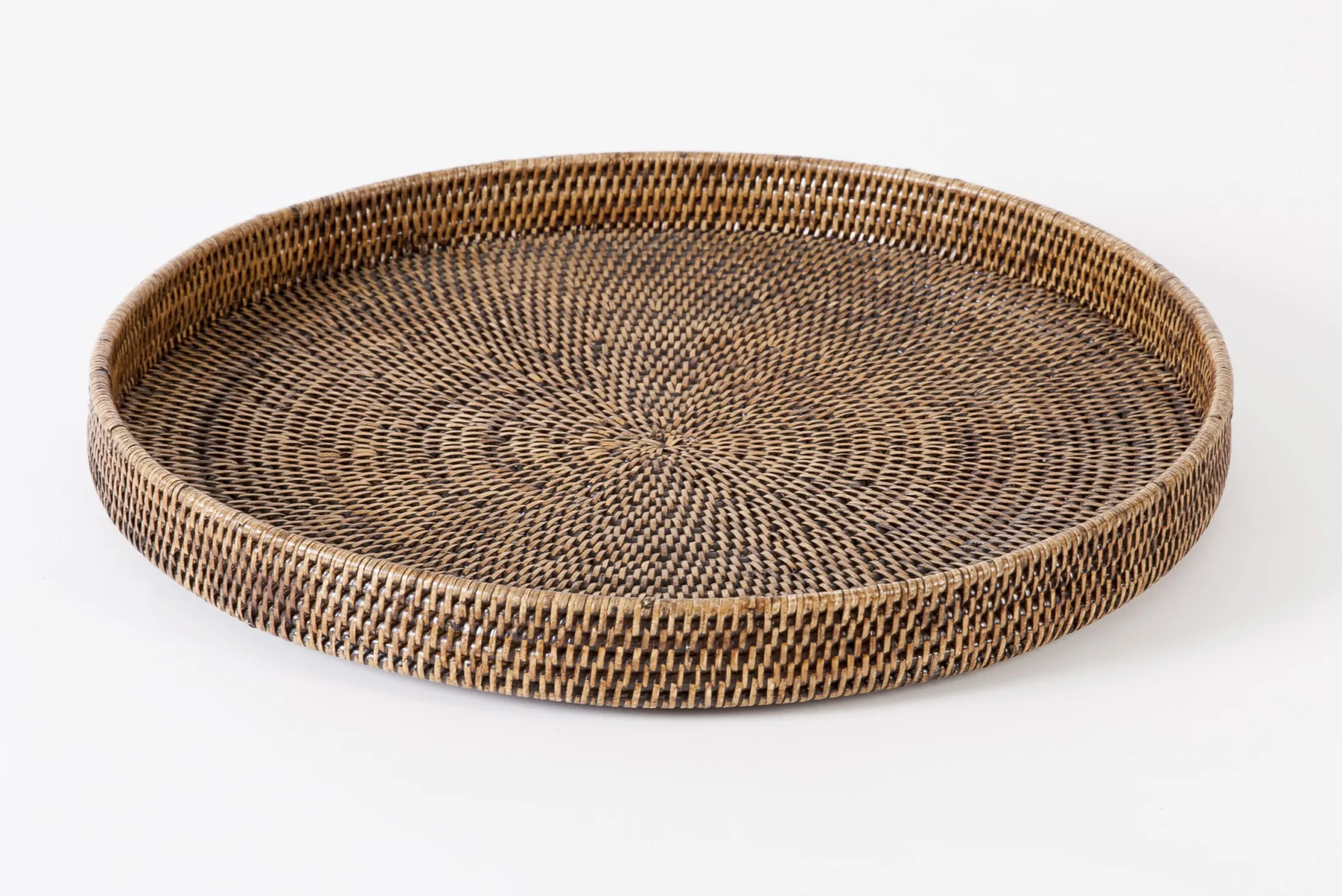 Clearance Flamant Togo, Dienblad, Rond, Riet, 48Cm