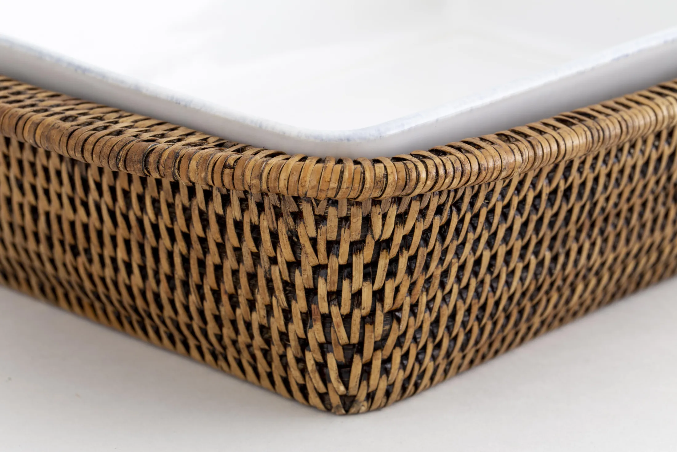 Hot Flamant Togo, Ovenschaalhouder, Riet, S