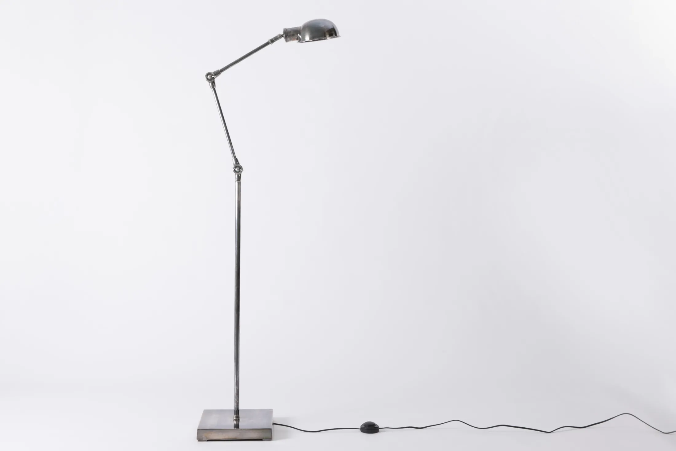 Online Flamant Twist, Staande Lamp, Antiek Zilver, Verstelbaar