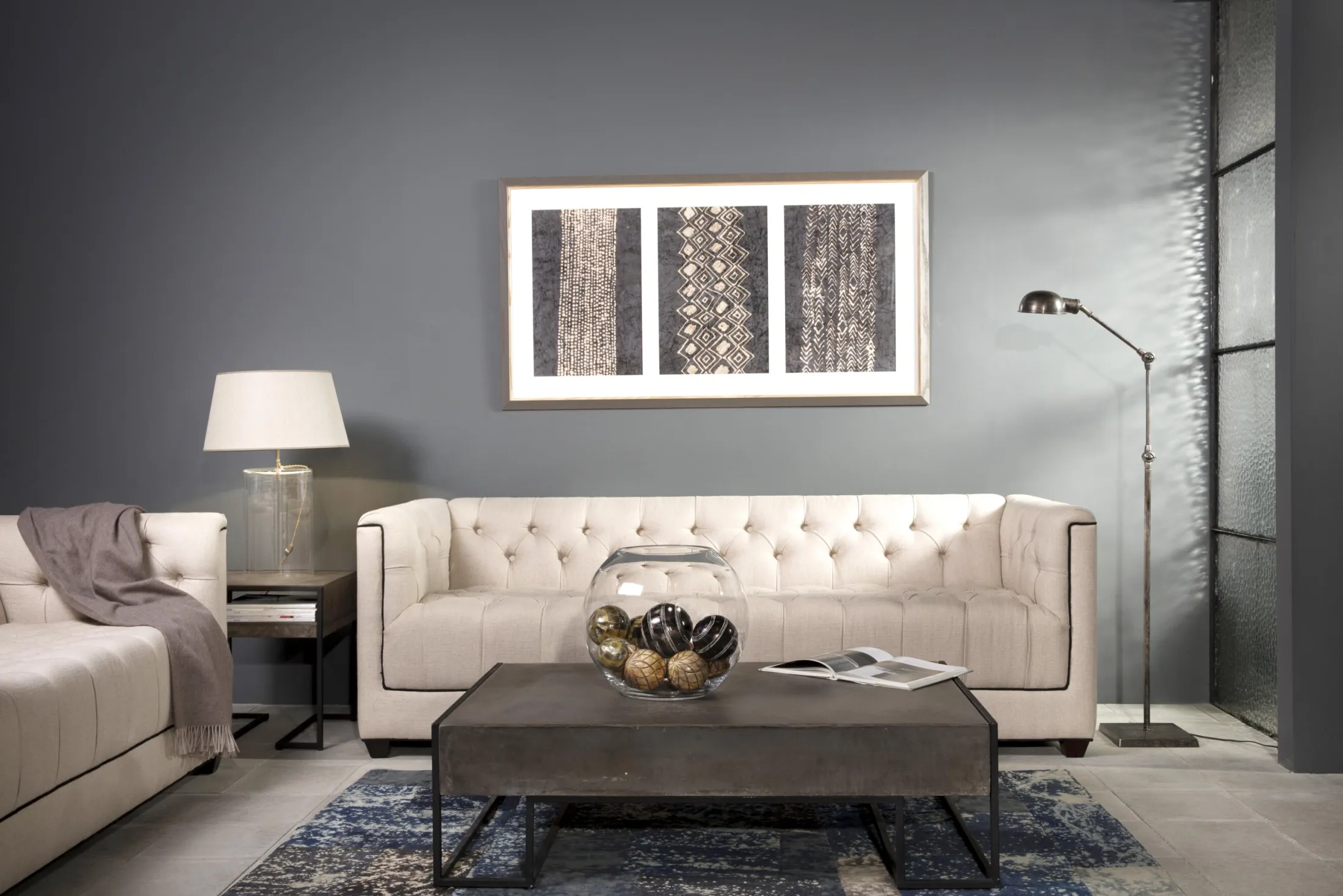 Online Flamant Twist, Staande Lamp, Antiek Zilver, Verstelbaar