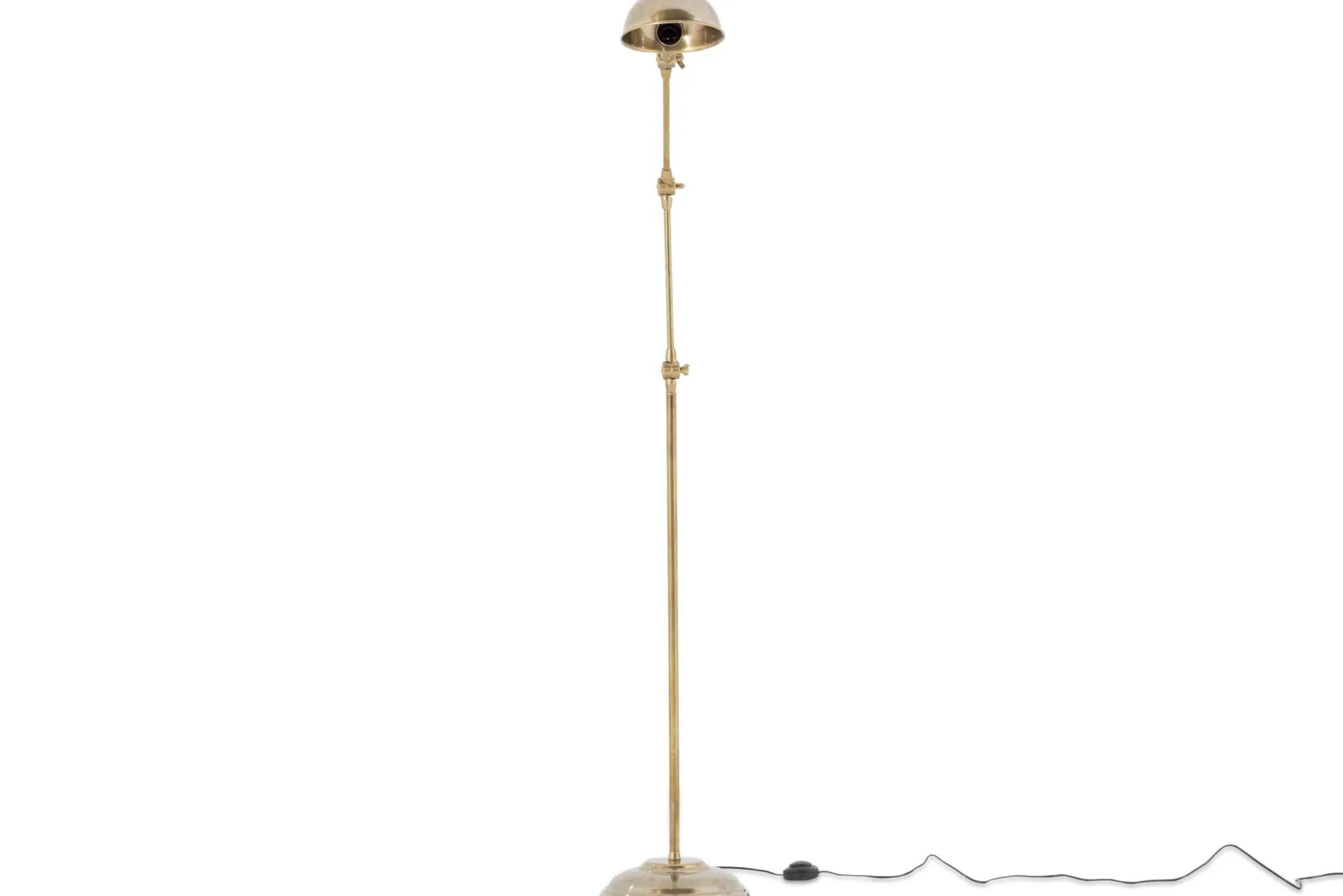Best Flamant Twist, Staande Lamp, Messing Afwerking