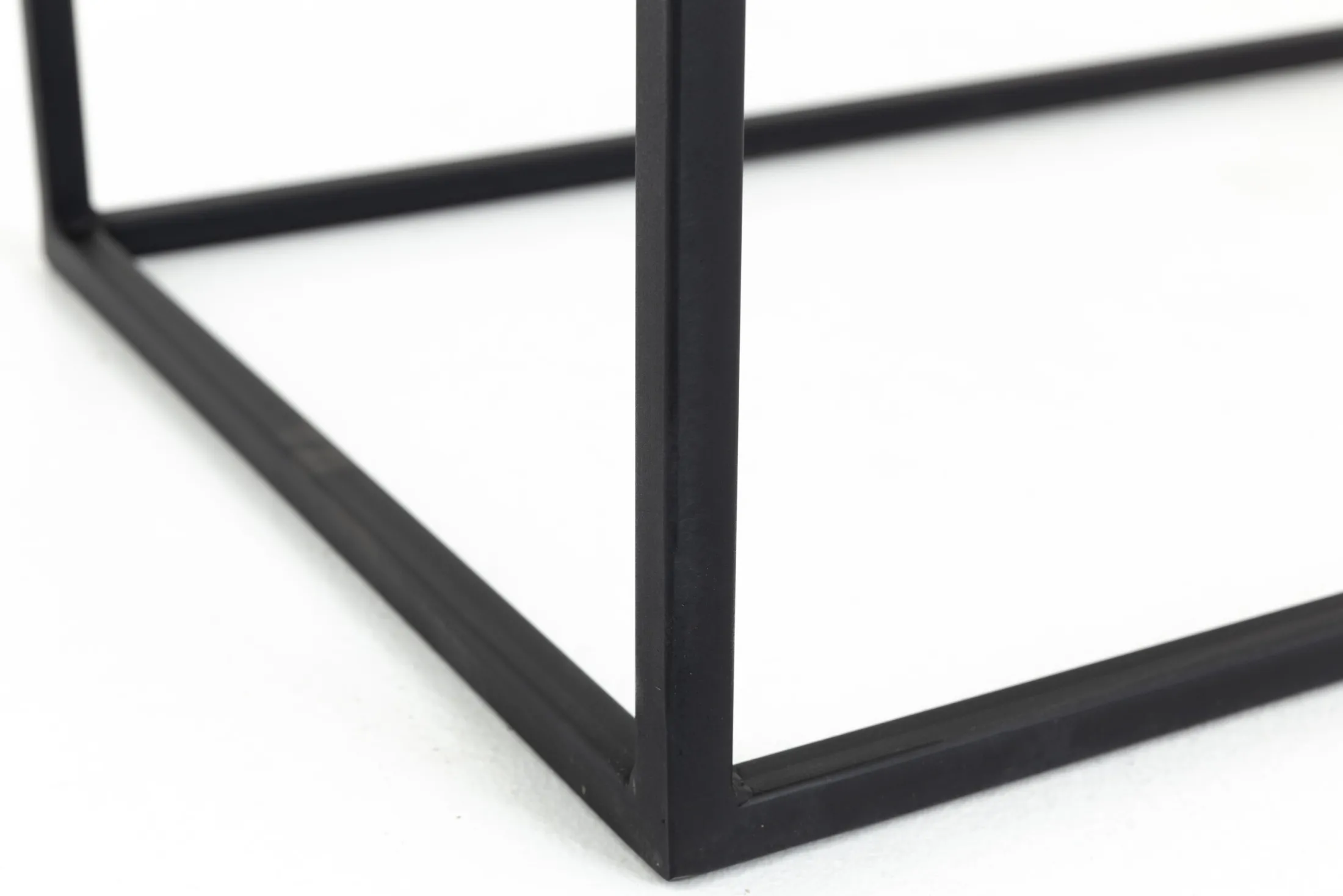 Clearance Flamant Urban, Consoletafel, Eiken En Metaal, Donkerbruin