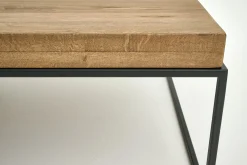 Clearance Flamant Urban, Salontafel, Eiken En Metaal, Lichtbruin