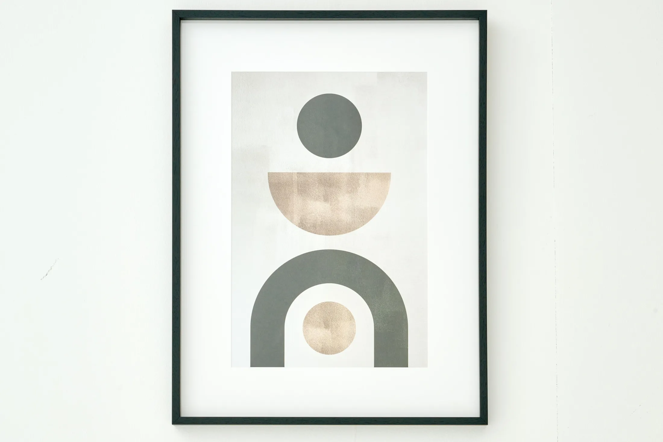 Online Flamant Vormen, Muurkunst, Model 1