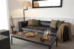 Discount Flamant Webbs, Spiegel, Zwart