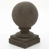 Hot Flamant Zedar, Decoball Te Voet, Gereconstrueerde Steen Op Glasvezel, L